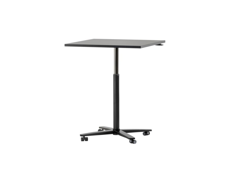 König + Neurath Besprechungstisch 80×80 cm Anthrazit höhenverstellbar