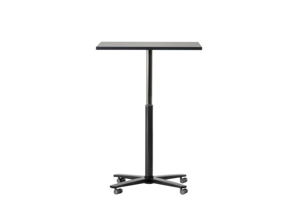 König + Neurath Besprechungstisch 80×80 cm Anthrazit höhenverstellbar – Bild 3