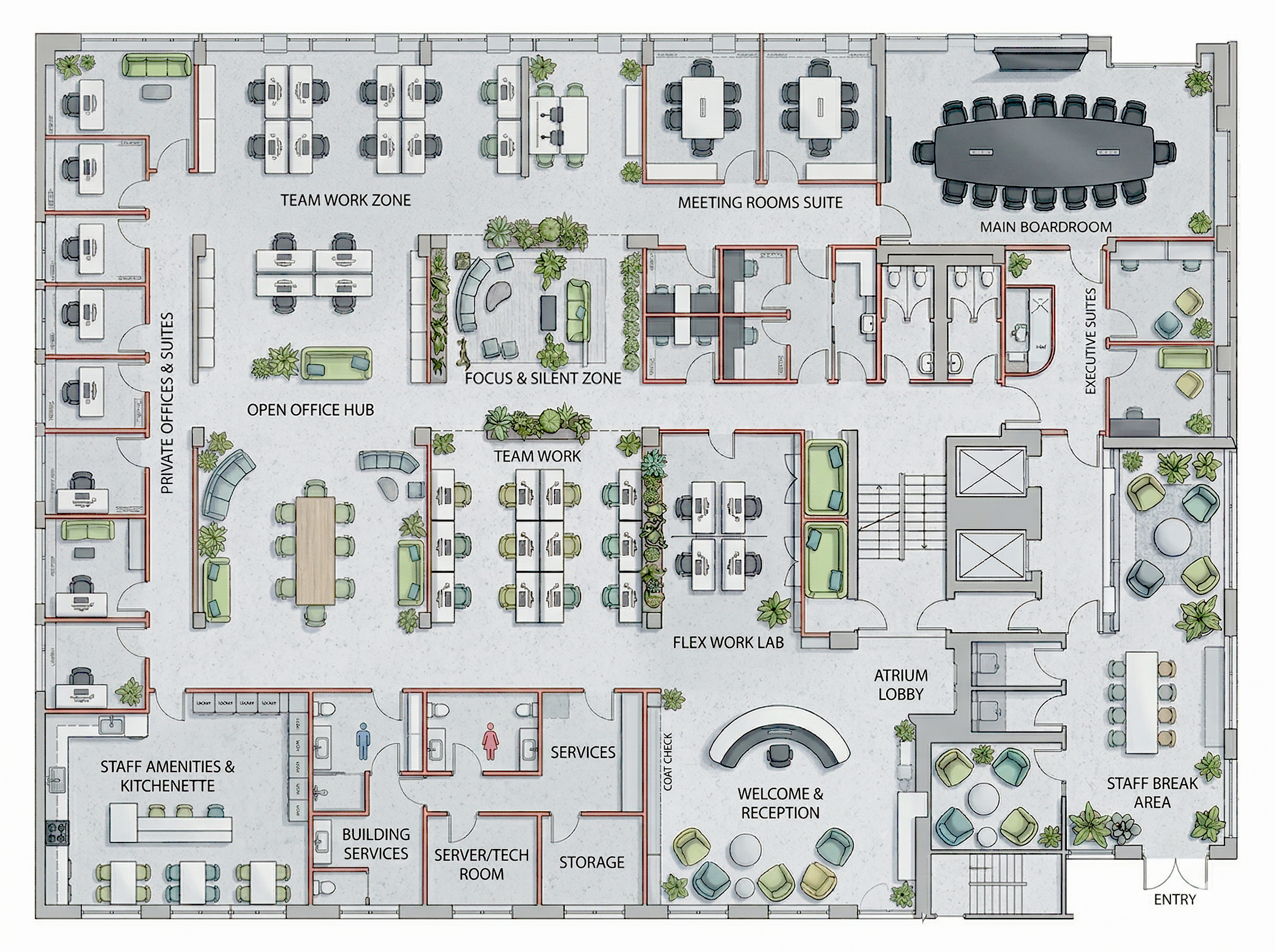 Floor Plan Komplettlösungen