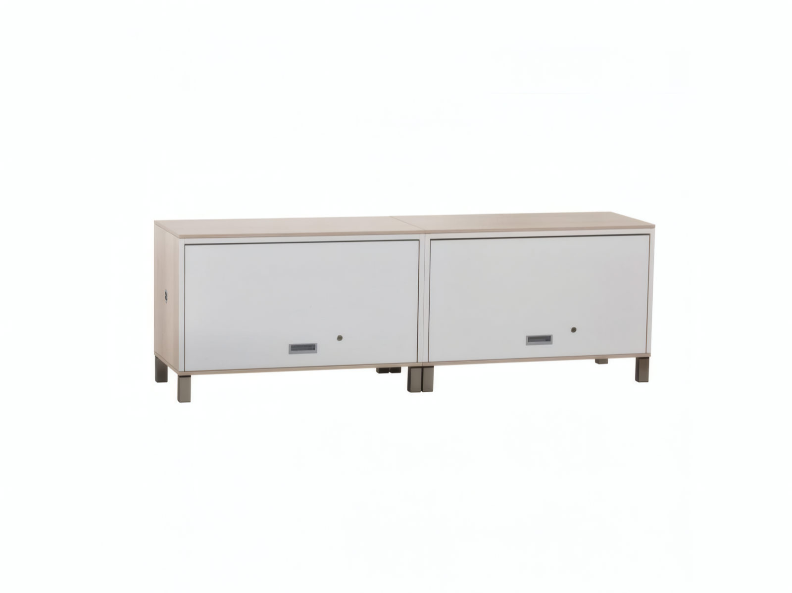 Steelcase Flexbox Lowboard 90 cm Weiß/Akazie – Bild 8