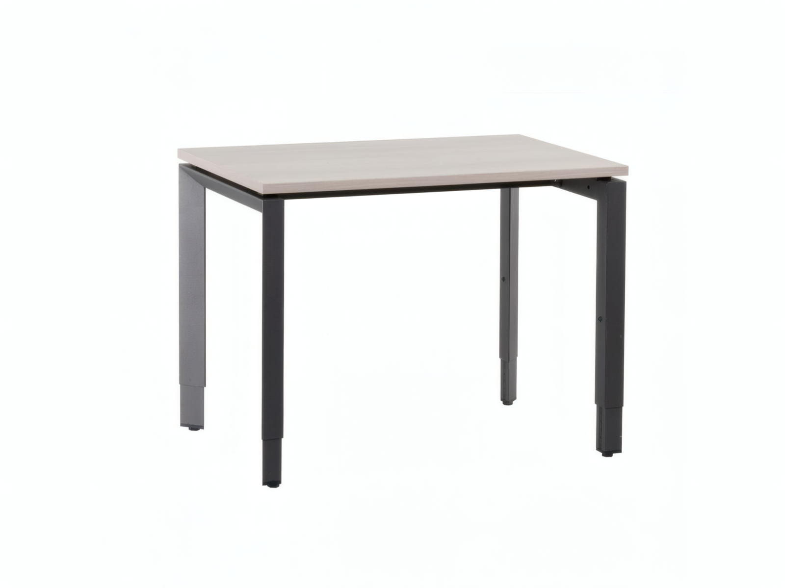 STEELCASE Frame One Schreibtisch 95×60, Akazie/Anthrazit
